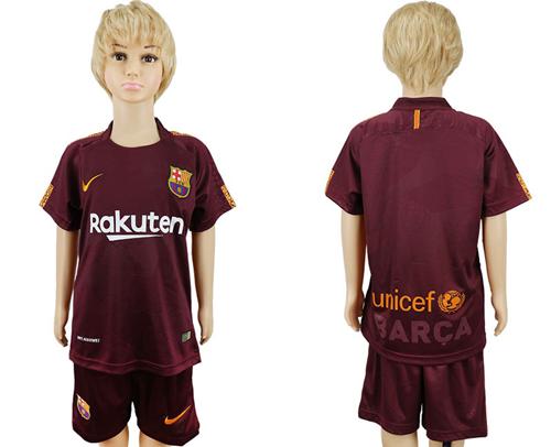Barcelona Blank Sec Away Kid Soccer Club Jersey Barcelona Blank Sec Away Kid Soccer Club Jersey