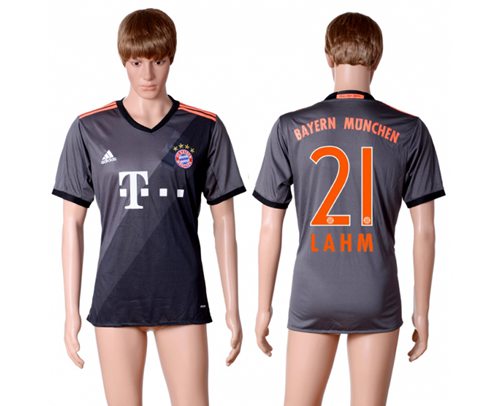 Bayern Munchen #21 Lahm Away Soccer Club Jersey