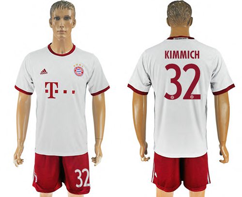 Bayern Munchen #32 Kimmich Sec Away Soccer Club Jersey Bayern Munchen #32 Kimmich Sec Away Soccer Club Jersey