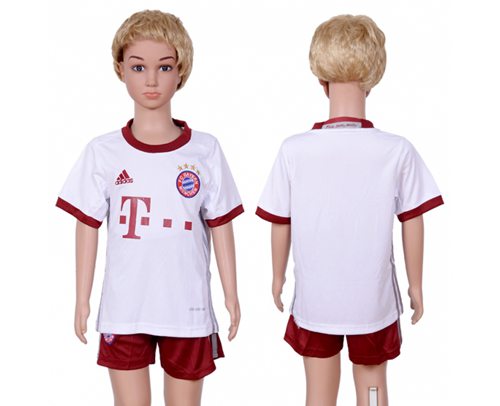 Bayern Munchen Blank SEC Away Kid Soccer Club Jersey Bayern Munchen Blank SEC Away Kid Soccer Club Jersey