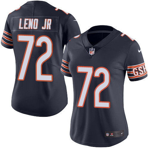 Bears #72 Charles Leno Jr Navy Blue Team Color Women's Stitched Football Vapor Untouchable Limited Jersey Bears #72 Charles Leno Jr Navy Blue Team Color Women's Stitched Football Vapor Untouchable Limited Jersey