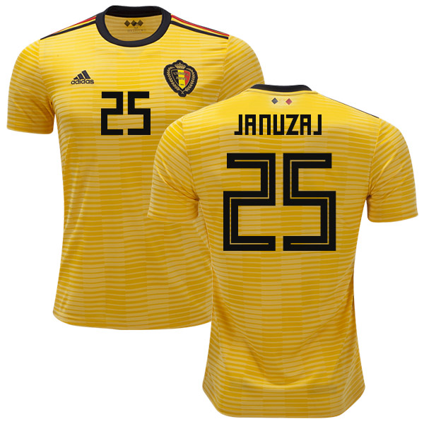 Belgium #25 Januzaj Away Soccer Country Jersey Belgium #25 Januzaj Away Soccer Country Jersey