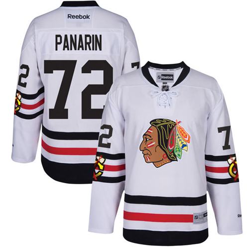 Blackhawks #72 Artemi Panarin White 2017 Winter Classic Stitched NHL Jersey Blackhawks #72 Artemi Panarin White 2017 Winter Classic Stitched NHL Jersey