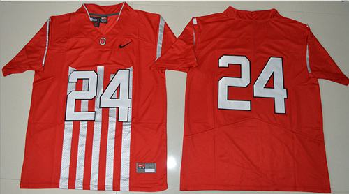 Buckeyes #24 Malik Hooker Red 1917 Throwback Limited Stitched NCAA Jersey Buckeyes #24 Malik Hooker Red 1917 Throwback Limited Stitched NCAA Jersey