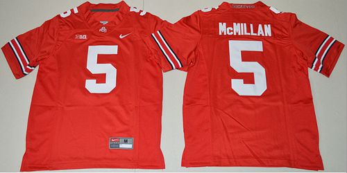Buckeyes #5 Raekwon McMillan Red Stitched Youth NCAA Jersey Buckeyes #5 Raekwon McMillan Red Stitched Youth NCAA Jersey