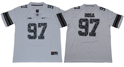 Buckeyes #97 Joey Bosa Light Gray Alternate Legend Limited Stitched NCAA Jersey Buckeyes #97 Joey Bosa Light Gray Alternate Legend Limited Stitched NCAA Jersey