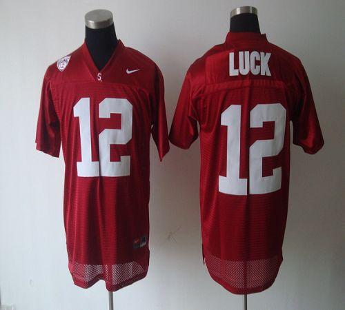 Cardinal #12 Andrew Luck Red Stitched Youth NCAA Jersey Cardinal #12 Andrew Luck Red Stitched Youth NCAA Jersey
