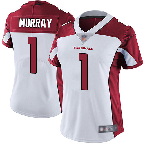 Cardinals #1 Kyler Murray White Women's Stitched Football Vapor Untouchable Limited Jersey Cardinals #1 Kyler Murray White Women's Stitched Football Vapor Untouchable Limited Jersey