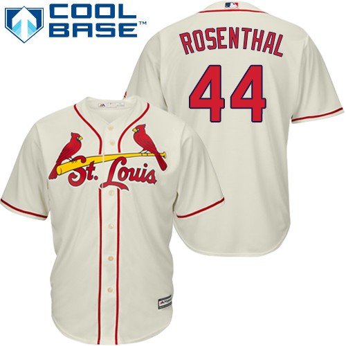 Cardinals #44 Trevor Rosenthal Cream Cool Base Stitched Youth MLB Jersey Cardinals #44 Trevor Rosenthal Cream Cool Base Stitched Youth MLB Jersey