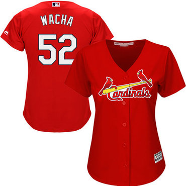 Cardinals #52 Michael Wacha Red Alternate Women's Stitched MLB Jersey Cardinals #52 Michael Wacha Red Alternate Women's Stitched MLB Jersey