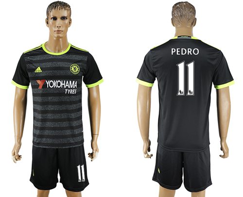 Chelsea #11 Pedro Away Soccer Club Jersey Chelsea #11 Pedro Away Soccer Club Jersey