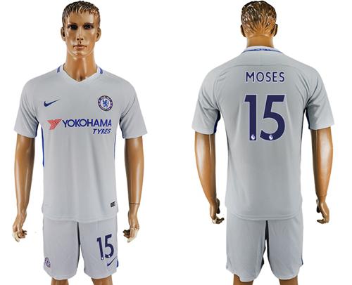 Chelsea #15 Moses Sec Away Soccer Club Jersey Chelsea #15 Moses Sec Away Soccer Club Jersey