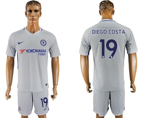 Chelsea #19 Diego Costa Sec Away Soccer Club Jersey Chelsea #19 Diego Costa Sec Away Soccer Club Jersey