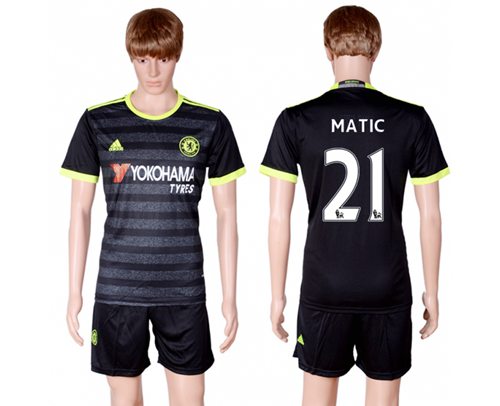 Chelsea #21 Matic Away Soccer Club Jersey Chelsea #21 Matic Away Soccer Club Jersey