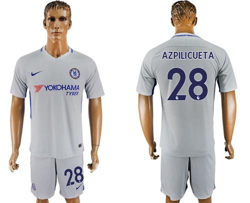 Chelsea #28 Azpilicueta Sec Away Soccer Club Jersey Chelsea #28 Azpilicueta Sec Away Soccer Club Jersey