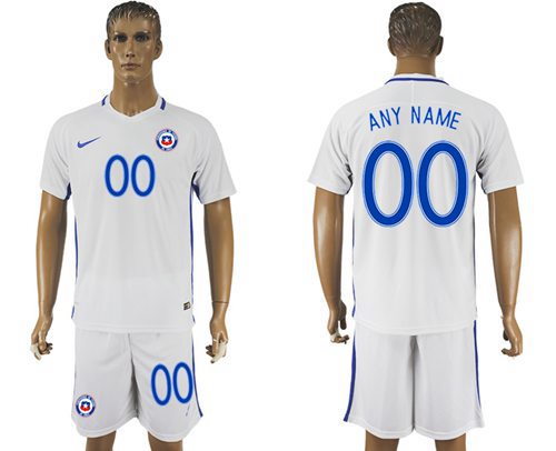 Chile Personalized Away Soccer Country Jersey Chile Personalized Away Soccer Country Jersey