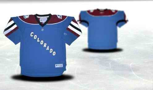 Colorado Avalanche Youth Customized Blue Third Jersey Colorado Avalanche Youth Customized Blue Third Jersey