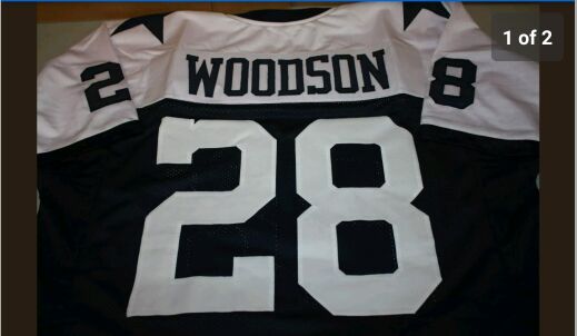 Cowboys #28 Darren Woodson coutom thanksgiving day jersey Cowboys #28 Darren Woodson coutom thanksgiving day jersey