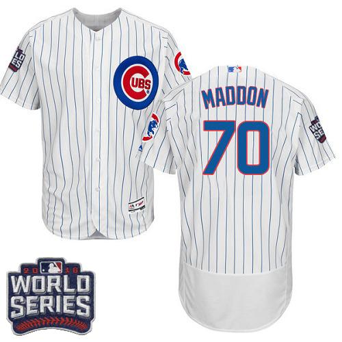 Cubs #70 Joe Maddon White Flexbase Authentic Collection 2016 World Series Bound Stitched MLB Jersey Cubs #70 Joe Maddon White Flexbase Authentic Collection 2016 World Series Bound Stitched MLB Jersey