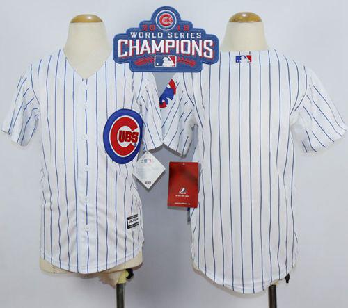 Cubs Blank White Home 2016 World Series Champions Stitched Youth MLB Jersey Cubs Blank White Home 2016 World Series Champions Stitched Youth MLB Jersey
