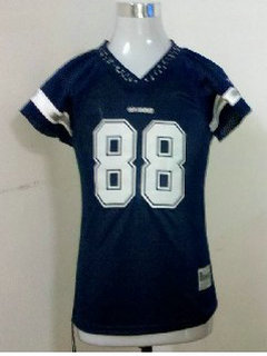 DALLAS COWBOYS 88 Bryant women blue jerseys DALLAS COWBOYS 88 Bryant women blue jerseys