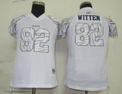 Dallas Cowboys #82 Witten White Women Jerseys Dallas Cowboys #82 Witten White Women Jerseys