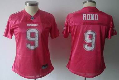 Dallas Cowboys 9 Tony Romo Star Struck Pink Fashion Jersey Dallas Cowboys 9 Tony Romo Star Struck Pink Fashion Jersey