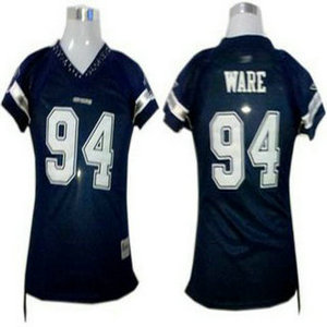 Dallas Cowboys 94 DeMarcus Ware Women Jerseys blue Dallas Cowboys 94 DeMarcus Ware Women Jerseys blue