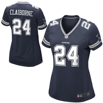 Dallas Cowboys Nike Girls Women Game Jersey - Navy Blue Dallas Cowboys Nike Girls Women Game Jersey - Navy Blue