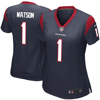 Deshaun Watson Houston Texans Nike Women's 2017 Draft Pick Game Jersey - Navy Deshaun Watson Houston Texans Nike Women's 2017 Draft Pick Game Jersey - Navy