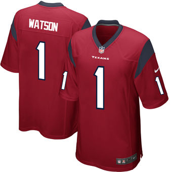 Deshaun Watson Houston Texans Nike Youth 2017 Draft Pick Game Jersey - Red Deshaun Watson Houston Texans Nike Youth 2017 Draft Pick Game Jersey - Red