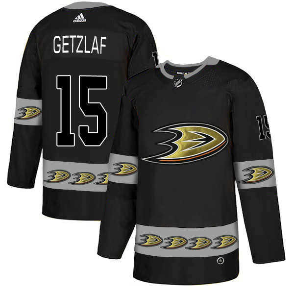 Ducks 15 Ryan Getzlaf Black Team Logos Fashion Adidas Jersey Ducks 15 Ryan Getzlaf Black Team Logos Fashion Adidas Jersey