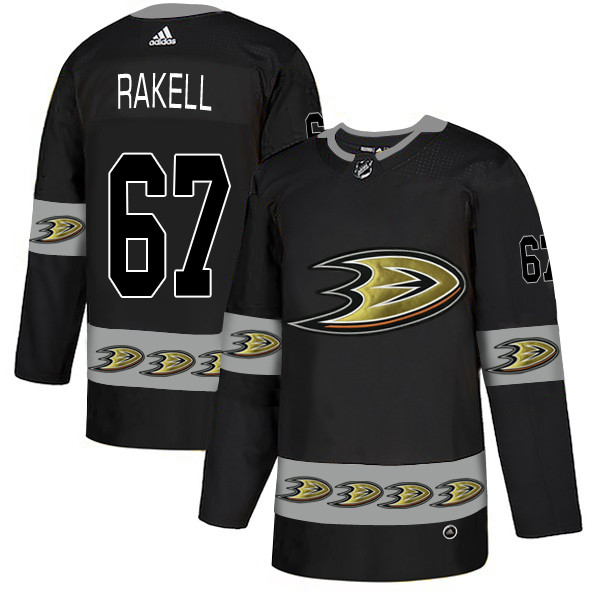 Ducks 67 Rickard Rakell Black Team Logos Fashion Adidas Jersey Ducks 67 Rickard Rakell Black Team Logos Fashion Adidas Jersey