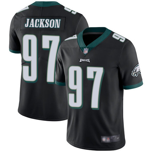Eagles #97 Malik Jackson Black Alternate Men's Stitched Football Vapor Untouchable Limited Jersey Eagles #97 Malik Jackson Black Alternate Men's Stitched Football Vapor Untouchable Limited Jersey