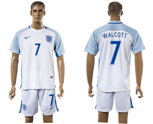 England #7 Walcott Home Soccer Country Jersey England #7 Walcott Home Soccer Country Jersey