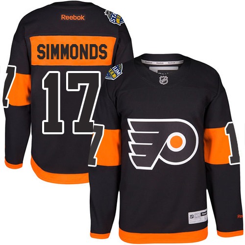 Flyers #17 Wayne Simmonds Black 2017 Stadium Series Stitched NHL Jersey Flyers #17 Wayne Simmonds Black 2017 Stadium Series Stitched NHL Jersey