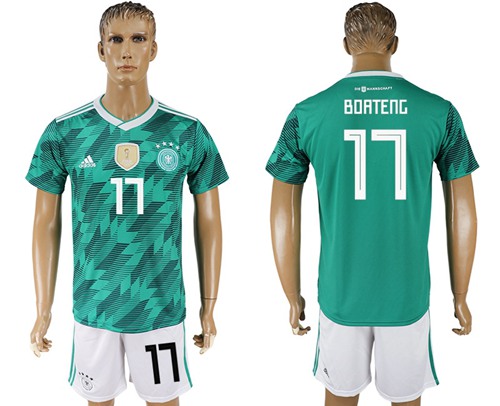 Germany #17 Boateng Away Soccer Country Jersey Germany #17 Boateng Away Soccer Country Jersey