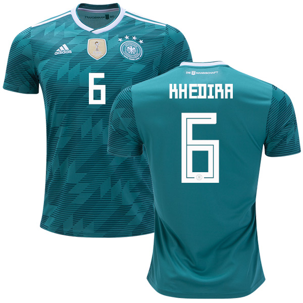 Germany #6 Khedira Away Kid Soccer Country Jersey Germany #6 Khedira Away Kid Soccer Country Jersey