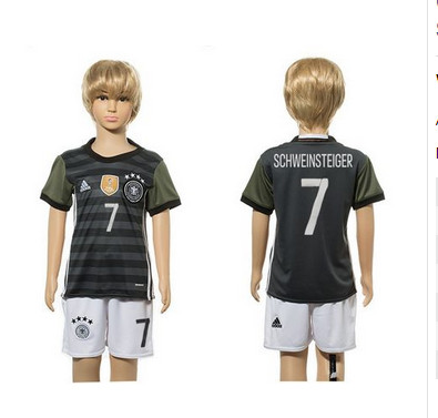 Germany #7 Schweinsteiger Away Kid Soccer Country Jersey Germany #7 Schweinsteiger Away Kid Soccer Country Jersey