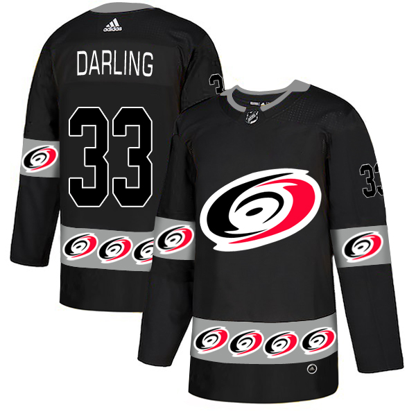 Hurricanes 33 Soctt Darling Black Team Logos Fashion Adidas Jersey Hurricanes 33 Soctt Darling Black Team Logos Fashion Adidas Jersey
