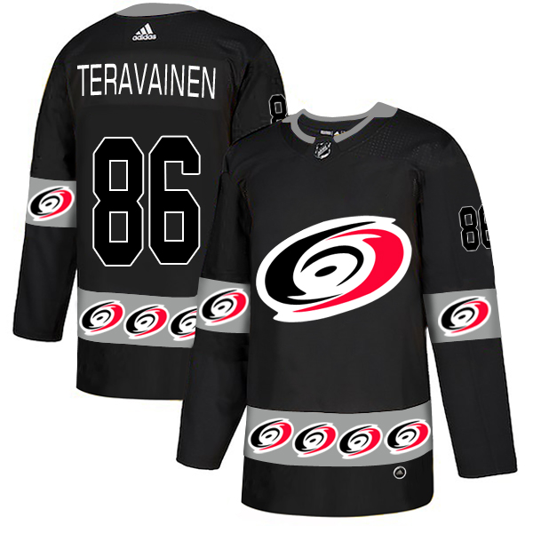 Hurricanes 86 Teuvo Teravainen Black Team Logos Fashion Adidas Jersey Hurricanes 86 Teuvo Teravainen Black Team Logos Fashion Adidas Jersey