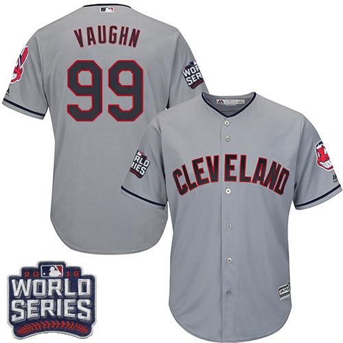 Indians #99 Ricky Vaughn Grey Road 2016 World Series Bound Stitched Youth MLB Jersey Indians #99 Ricky Vaughn Grey Road 2016 World Series Bound Stitched Youth MLB Jersey