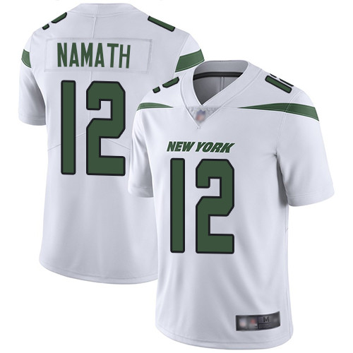 Jets #12 Joe Namath White Youth Stitched Football Vapor Untouchable Limited Jersey Jets #12 Joe Namath White Youth Stitched Football Vapor Untouchable Limited Jersey
