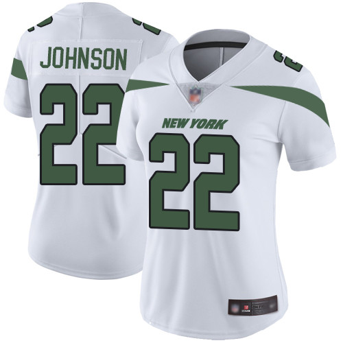 Jets #22 Trumaine Johnson White Women's Stitched Football Vapor Untouchable Limited Jersey Jets #22 Trumaine Johnson White Women's Stitched Football Vapor Untouchable Limited Jersey