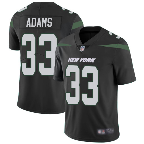 Jets #33 Jamal Adams Black Alternate Men Stitched Football Vapor Untouchable Limited Jersey Jets #33 Jamal Adams Black Alternate Men Stitched Football Vapor Untouchable Limited Jersey