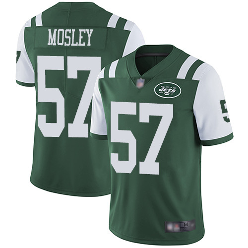 Jets #57 C.J. Mosley Green Team Color Men's Stitched Football Vapor Untouchable Limited Jersey Jets #57 C.J. Mosley Green Team Color Men's Stitched Football Vapor Untouchable Limited Jersey
