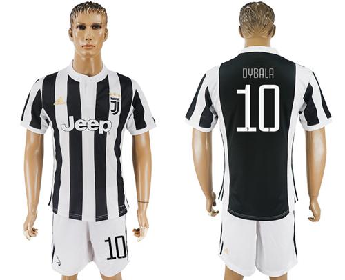 Juventus #10 Dybala Home Soccer Club Jersey Juventus #10 Dybala Home Soccer Club Jersey