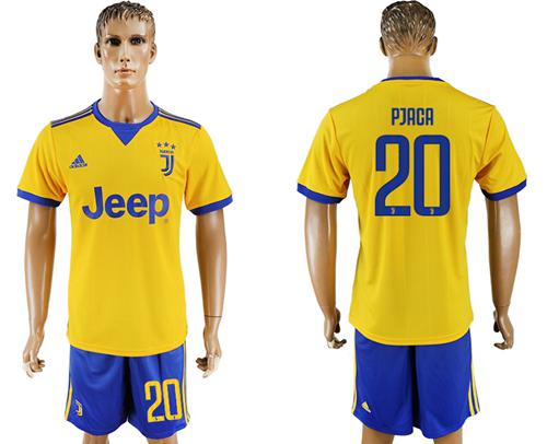 Juventus #20 Pjaca Away Soccer Club Jersey Juventus #20 Pjaca Away Soccer Club Jersey