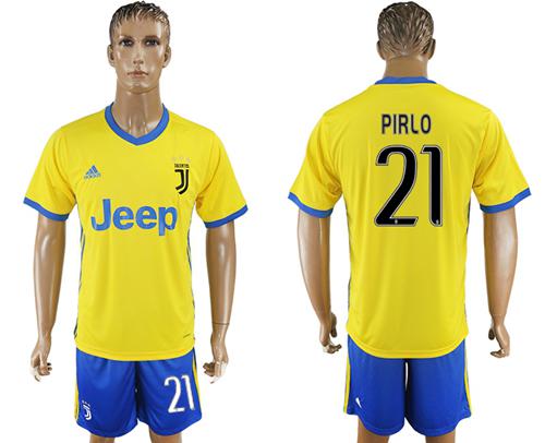 Juventus #21 Pirlo Away Soccer Club Jersey Juventus #21 Pirlo Away Soccer Club Jersey
