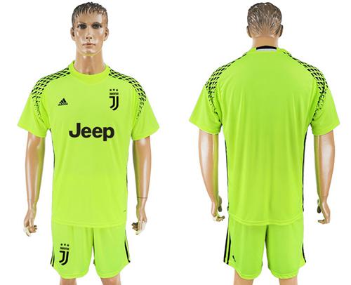 Juventus Blank Shiny Green Goalkeeper Soccer Club Jersey Juventus Blank Shiny Green Goalkeeper Soccer Club Jersey